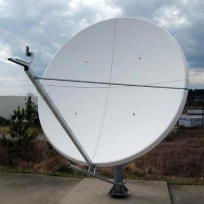 CPI Series 1241 - 2.4 Meter C-Band & Ku-Band Rx/Tx Antenna