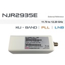 New Japan Radio NJRC Universal Ku-Band PLL LNB - External Reference - Model No. NJR2935E