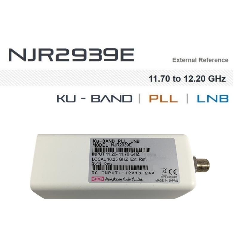 New Japan Radio NJRC Universal Ku-Band PLL LNB - External Reference - Model No. NJR2939E series