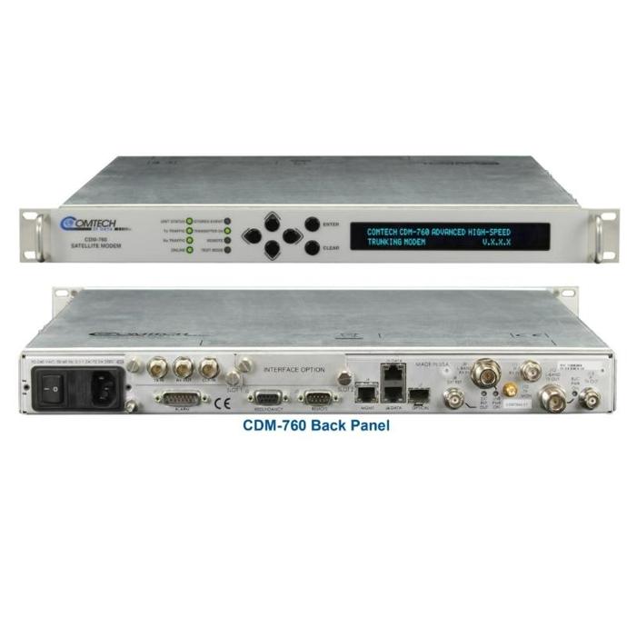 COMTECH CDM-760 Advanced High-Speed Trunking and Broadcast Modem